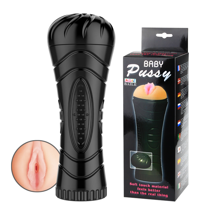 Реалистичный мастурбатор вагина в колбе Baile Pussy Baby