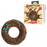 Эрекционное кольцо в виде пончика Pretty Love Choco