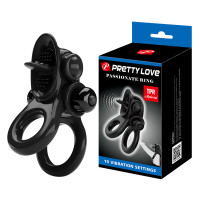 Двойное эрекционное виброкольцо Pretty Love