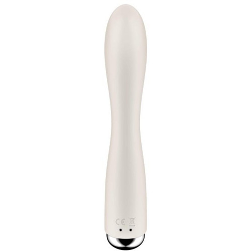 Вибратор-кролик с ротацией бежевый Spinning Rabbit 1 Satisfyer