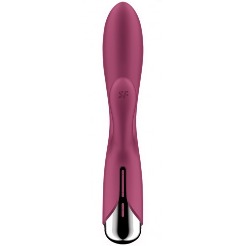 Вибратор-кролик с ротацией красный Spinning Rabbit 1 Satisfyer