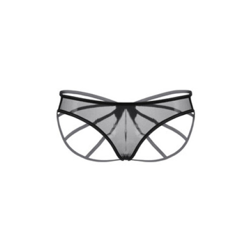 Трусики-бабочка чёрные SoftLine Collection, S/L