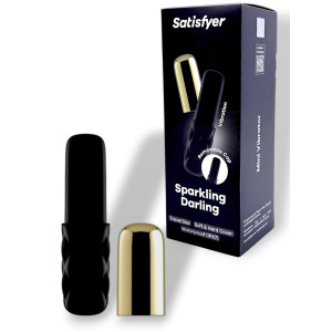 Вибромассажер золотой Sparkling Darling Satisfyer