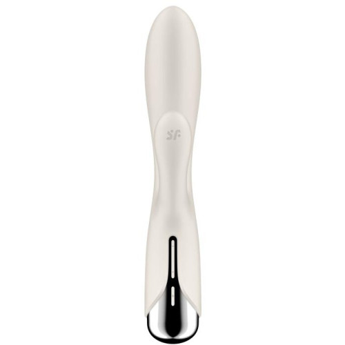 Вибратор-кролик с ротацией бежевый Spinning Rabbit 1 Satisfyer