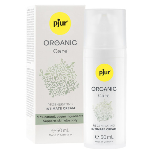 Увлажняющий крем для интимного ухода Pjur Organic Care 50 мл
