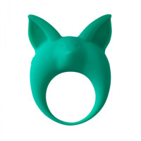 Виброкольцо эрекционное зеленое Mimi Animals Kitten Kyle