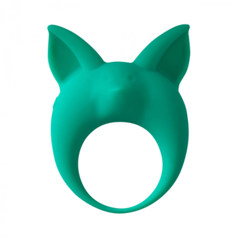Виброкольцо эрекционное зеленое Mimi Animals Kitten Kyle