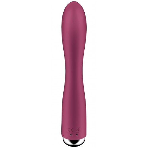 Вибратор-кролик с ротацией красный Spinning Rabbit 1 Satisfyer