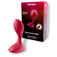 Вибромассажер простаты красный Backdoor Lover Satisfyer