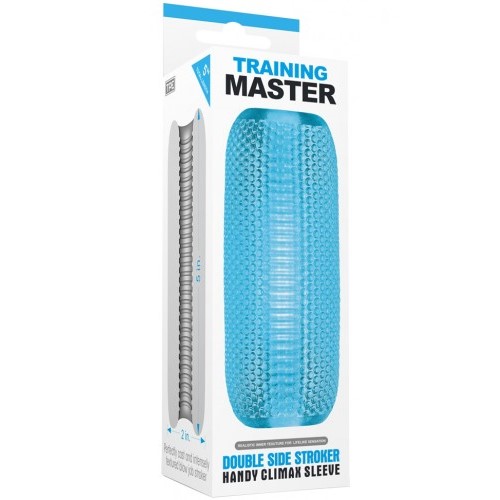Двусторонний прозрачный мастурбатор Training Master Double Side Stroker