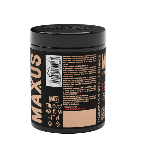 Ультратонкие презервативы MAXUS Ultra Thin X-Edition 12шт