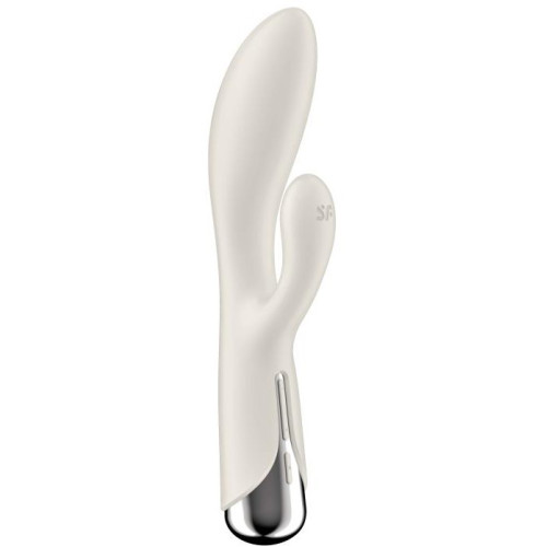 Вибратор-кролик с ротацией бежевый Spinning Rabbit 1 Satisfyer