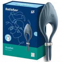Эрекционное кольцо с вибрацией Duelist Satisfyer