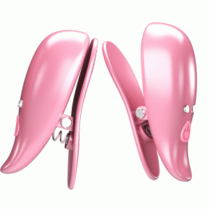 Виброклипсы для сосков Pretty Love Leaf (иной угол)