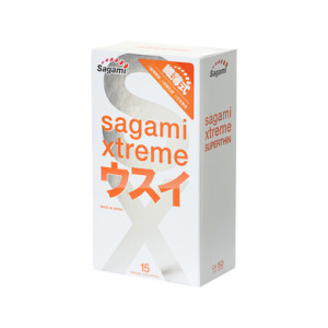 Презервативы латексные ультратонкие Sagami Xtreme Superthin (15 шт)