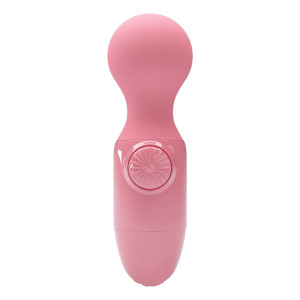 Вибромассажер Pretty Love Mini Stick розовый (иной угол)