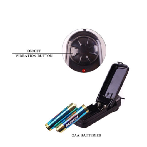 Двойной страпон с вибрацией Ultra Double-Heads Strap On Baile
