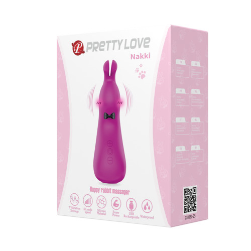 Вибромассажер в виде кролика Pretty Love Nakki