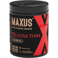 Ультратонкие презервативы MAXUS Ultra Thin X-Edition 12шт