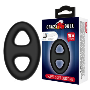 Эрекционное кольцо двойное Crazy bull
