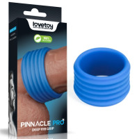 Эрекционное кольцо ребристое Pinnacle Pro
