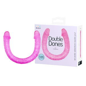 Двойной фаллоимитатор Baile Double Dones 48,5 см