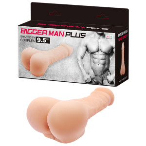 Удлиняющая насадка мастурбатор Baile Bigger man plus