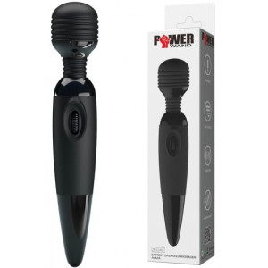 Вибромассажер с мощной вибрацией Pretty Love Power Wand черный
