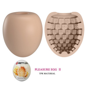 Мастурбатор-яйцо персиковое Pretty Love Pleasure Egg II (иной угол)
