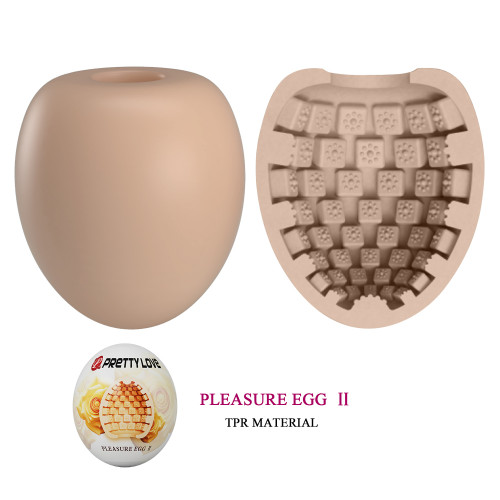 Мастурбатор-яйцо персиковое Pretty Love Pleasure Egg II