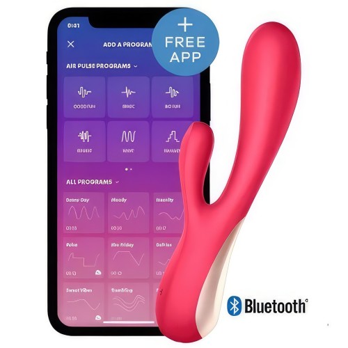 Смарт-вибратор красный Mono Flex Satisfyer