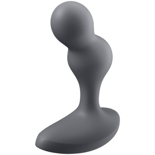 Анальный смарт-стимулятор с вибрацией серый Deep Diver Satisfyer