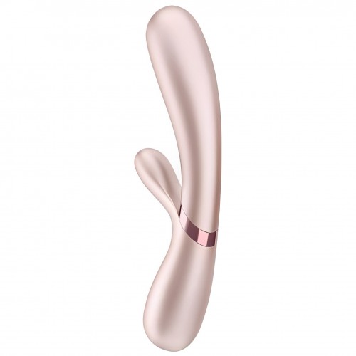 Смарт-вибратор с функцией нагрева бежевый Hot Satisfyer