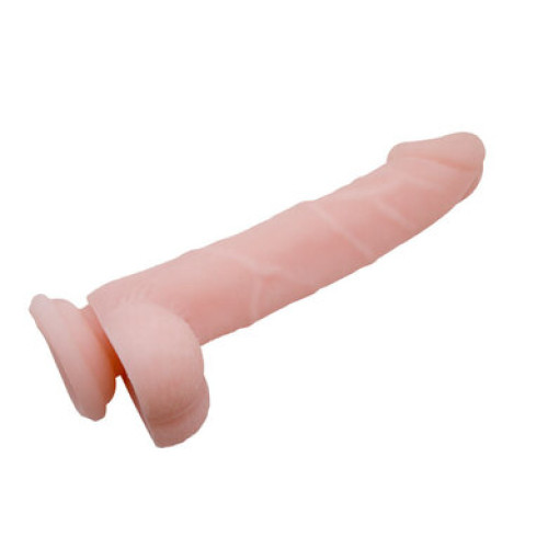 Реалистичный фаллоимитатор на присоске Baile Super Dildo 20 см