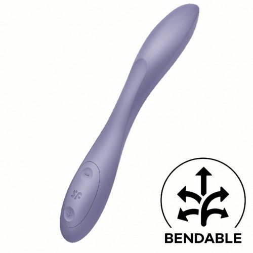 Гибкий вибратор для точки G сиреневый G-Spot Flex 2 Satisfyer