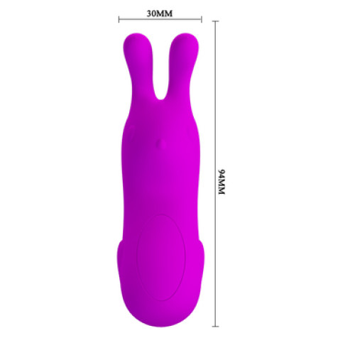 Пальчиковый вибратор-«зайчик» Pretty Love Finger Bunny