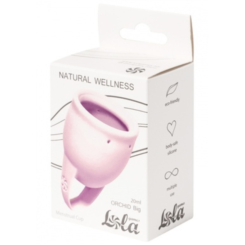Менструальная чаша лавандовая Natural Wellness Tulip (20 мл)
