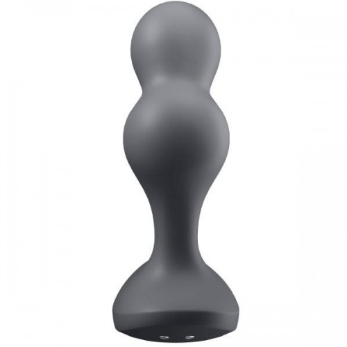 Анальный смарт-стимулятор с вибрацией серый Deep Diver Satisfyer
