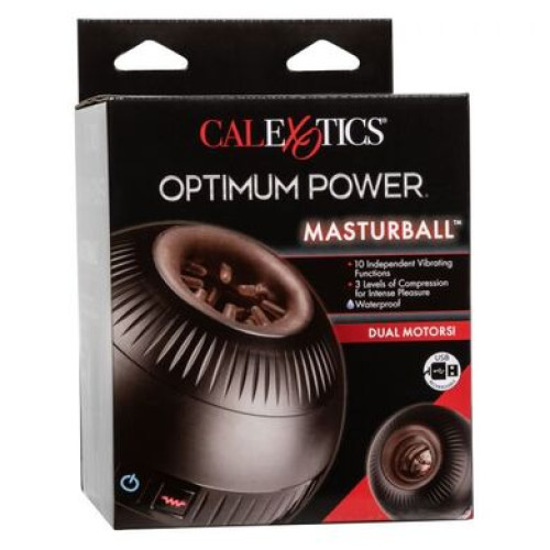 Оригинальный двухсторонний мастурбатор в виде шара Optimum Power Masturball