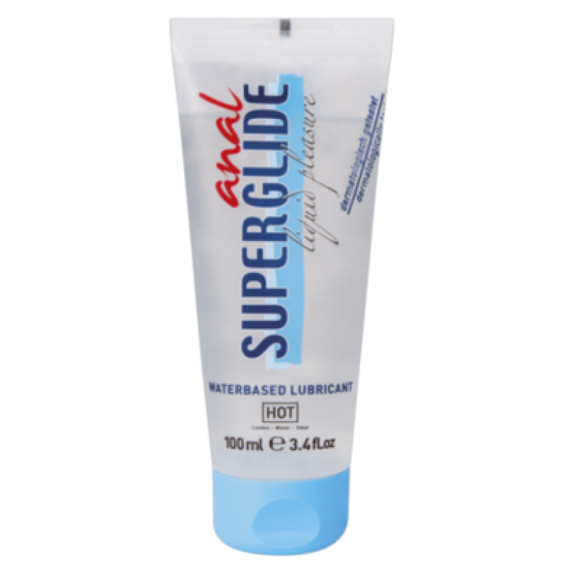 Анальный лубрикант на водной основе Hot Anal Superglide (100 мл)