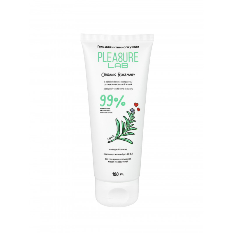 Интимный гель на водной основе Pleasure Lab Organic Rosemary (100 мл)