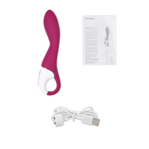 Смарт-вибратор для точки G с подогревом Heated Thrill Satisfyer