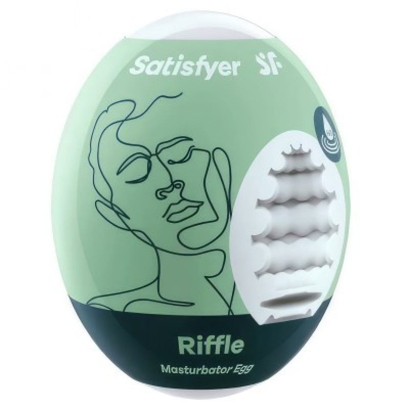 Мастурбатор-яйцо Masturbator Egg Riffle Satisfyer