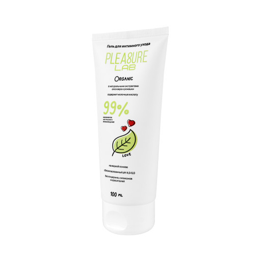 Интимный гель на водной основе Pleasure Lab Organic (100 мл)