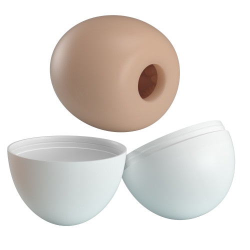 Мастурбатор-яйцо персиковое Pretty Love Pleasure Egg II