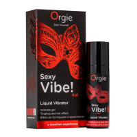 Жидкий вибратор с разогревающим эффектом ORGIE Sexy Vibe Hot 15 мл
