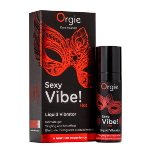 Жидкий вибратор с разогревающим эффектом ORGIE Sexy Vibe Hot 15 мл