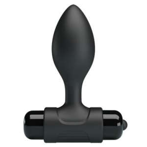 Анальная пробка с вибрацией и T-образным основанием Pretty Love Vibro Butt Plug (иной угол)