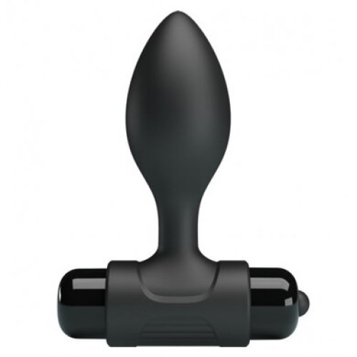 Анальная пробка с вибрацией и T-образным основанием Pretty Love Vibro Butt Plug