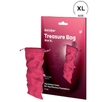 Мешочек для хранения секс игрушек розовый Treasure Bag, XL Satisfyer